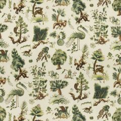 GP and J Baker Gertrude Document Green 11073-1 Eldon Collection Multipurpose Fabric