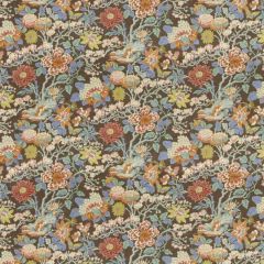 GP and J Baker Little Magnolia Espresso 11075-5 Eldon Collection Multipurpose Fabric