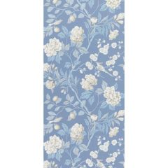 GP and J Baker Emperor's Garden Blue 45000-9 Signature II Wallpapers Collection Wall Covering