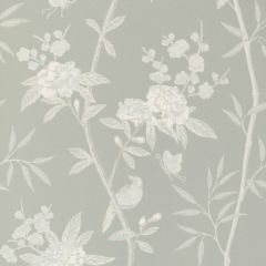 GP and J Baker Peony and Blossom Soft Blue 45066-6 Signature Collection Wall Covering