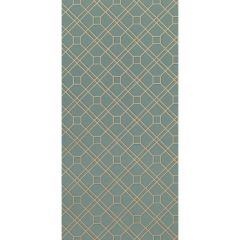 GP and J Baker Langdale Trellis Teal / Bronze 45071-12 Signature II Wallpapers Collection Wall Covering
