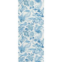 GP and J Baker Chifu Blue 45087-2 Signature II Wallpapers Collection Wall Covering