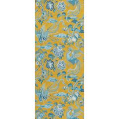 GP and J Baker Chifu Ochre / Blue 45087-4 Signature II Wallpapers Collection Wall Covering