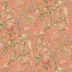GP and J Baker Eltham Red 45094-2 Ashmore Wallpaper Collection Wall Covering