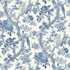 GP and J Baker Eltham Indigo 45094-5 Ashmore Wallpaper Collection Wall Covering