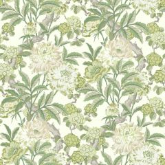 GP and J Baker Summer Peony Green 45095-3 Ashmore Wallpaper Collection Wall Covering