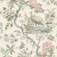 GP and J Baker Broughton Rose Blush 45096-2 Ashmore Wallpaper Collection Wall Covering