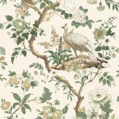 GP and J Baker Broughton Rose Green 45096-3 Ashmore Wallpaper Collection Wall Covering