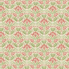 GP and J Baker Iris Meadow Pink / Green 45101-1 Original Brantwood Wallpaper Collection Wall Covering