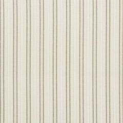 F Schumacher Lewis Stripe Stone 75500 New Traditional Collection Indoor Upholstery Fabric