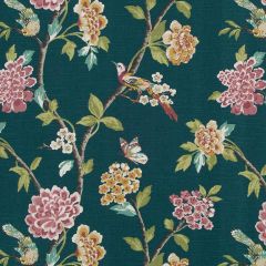 Robert Allen Helene Floral Jade 262101 Modern Drama Collection By DwellStudio Indoor Upholstery Fabric