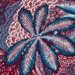 Duralee Chiado Red and Blue DE42669-73 By Tilton Fenwick Indoor Upholstery Fabric