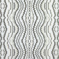 Thibaut Ebru Embroidery Grey W72981 Paramount Collection Indoor Upholstery Fabric