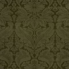 F Schumacher Cordwain Velvet Olive 73951 Cut and Patterned Velvets Collection Indoor Upholstery Fabric