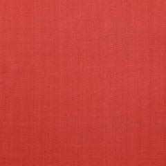 F. Schumacher Avery Cotton Plain Red 62946 Chroma Collection