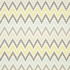 Clarke and Clarke Klaudia Chartreuse / Charcoal F0996-01 Wilderness Collection Drapery Fabric