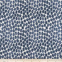 Premier Prints Freedom Prussian Blue / Flax Moroccan Collection Multipurpose Fabric