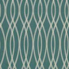 Robert Allen Helix Ogee Turquoise 232983 Crypton Home Collection Multipurpose Fabric