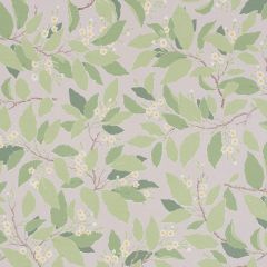 F Schumacher Dogwood Leaf Grisaille 176521 by Miles Redd Indoor Upholstery Fabric