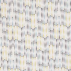Clarke and Clarke Cassandra Charcoal / Chartreuse F1063-01 Octavia Collection Multipurpose Fabric