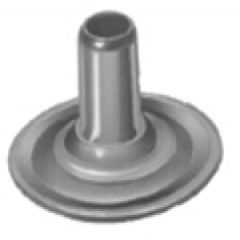 DOT® Durable™ Post 93-BS-10413-1A Nickel-Plated Brass 5/16" 100 pack