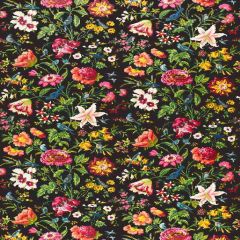 F Schumacher Avondale Floral Night Garden 175221 Indoor Upholstery Fabric