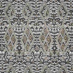 F. Schumacher Maya Ikat Print Ash 174750 Au Natural Collection