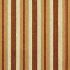 Robert Allen Maxton Stripe Toffee 178017 Indoor Upholstery Fabric