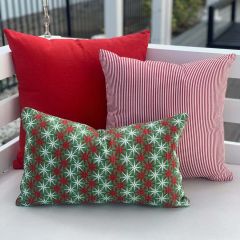 Curated Premier Prints Throw Pillow Set - Candy Cane Lane