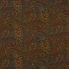 Robert Allen Tamil Paisley Henna 217531 Color Library Collection Indoor Upholstery Fabric