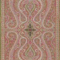 F Schumacher Pasha Paisley Pomegranate 174801 by Martyn Lawrence Bullard Indoor Upholstery Fabric