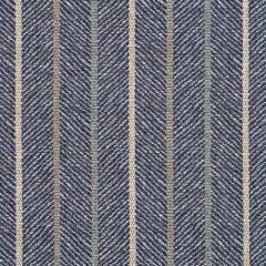 GP and J Baker Silverton Stripe Indigo BF10396-6 Indoor Upholstery Fabric