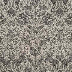 Clarke and Clarke Forest Trail Charcoal F1158-01 Country And Garden Collection Multipurpose Fabric