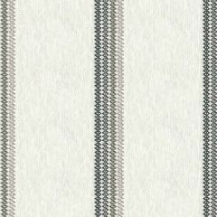 Kravet Couture Sashiko Charcoal 33743-1611 Embellished Linen Collection Multipurpose Fabric