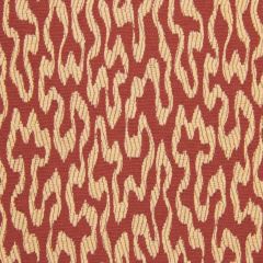Robert Allen Spaced Out Lacquer Red 232625 Indoor Upholstery Fabric