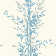 Cole and Son Bamboo Blue on Ivory 100-5022 Archive Anthology Collection Wall Covering
