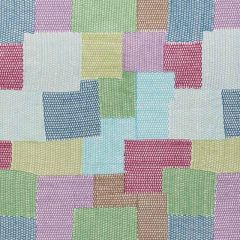 F Schumacher Carnaby Blue and Green 76180 Free Spirit Collection Indoor Upholstery Fabric