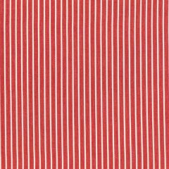 F Schumacher Edie Stripe Red 71309 Essentials Classic Stripes Collection Indoor Upholstery Fabric