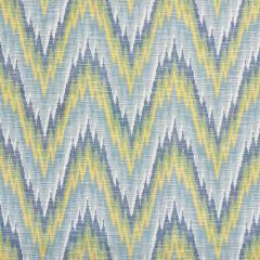 F Schumacher Ibiza Flamestitch Pool 73460 Happy Together Collection Indoor Upholstery Fabric