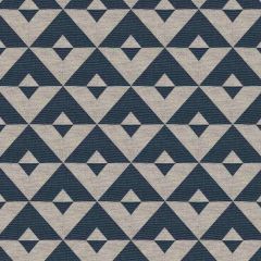Gaston Y Daniela Kenia Azul Oscuro GDT5373-9 Gaston Africalia Collection Indoor Upholstery Fabric
