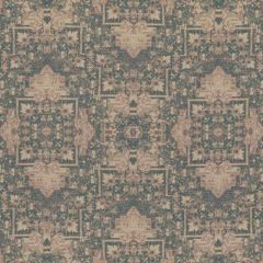 Mulberry Home Faded Tapestry Blue / Stone FD782-G16 Modern Country I Collection Multipurpose Fabric