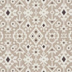 F Schumacher Crusoe Ikat Greige 76520 World View Collection Indoor Upholstery Fabric