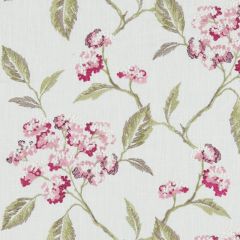 Clarke and Clarke Summerby Raspberry F1125-05 Avebury Collection Upholstery Fabric