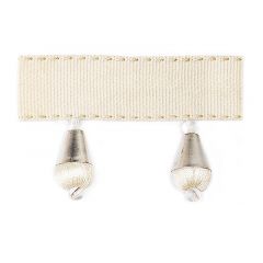 Duralee Beads - Stitched Metal 78051H-84 Ivory Interior Trim