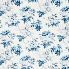 F Schumacher Cecil Chintz Delft 176812 Vogue Living Collection Indoor Upholstery Fabric