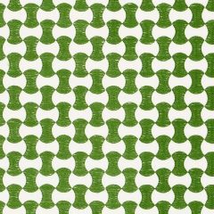 F Schumacher Nolita Embroidery Green 70375 Essentials Small Scale Upholstery Collection Indoor Upholstery Fabric