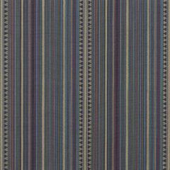 Mulberry Home Pageant Stripe Teal FD756-R11 Festival Collection Indoor Upholstery Fabric