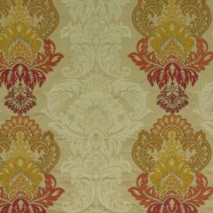GP and J Baker Waterford Damask Sienna / Bronze BF10509-1 Drapery Fabric
