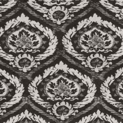 F Schumacher Abaza Resist Charcoal 173950 Indoor Upholstery Fabric