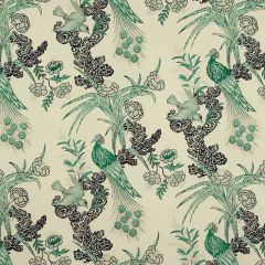 F Schumacher Peacock Emerald 175911 by Miles Redd Indoor Upholstery Fabric